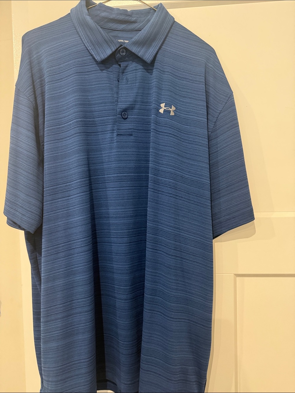 Under Armour Men’s Navy Striped Performance Polo